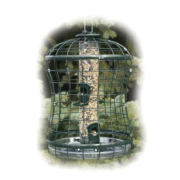 Fancy Feline Audubon Series Caged Seed Tube Feeder FA72468